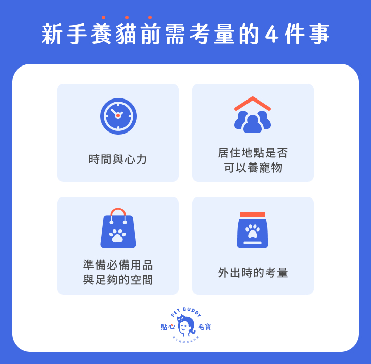 新手養貓注意事項